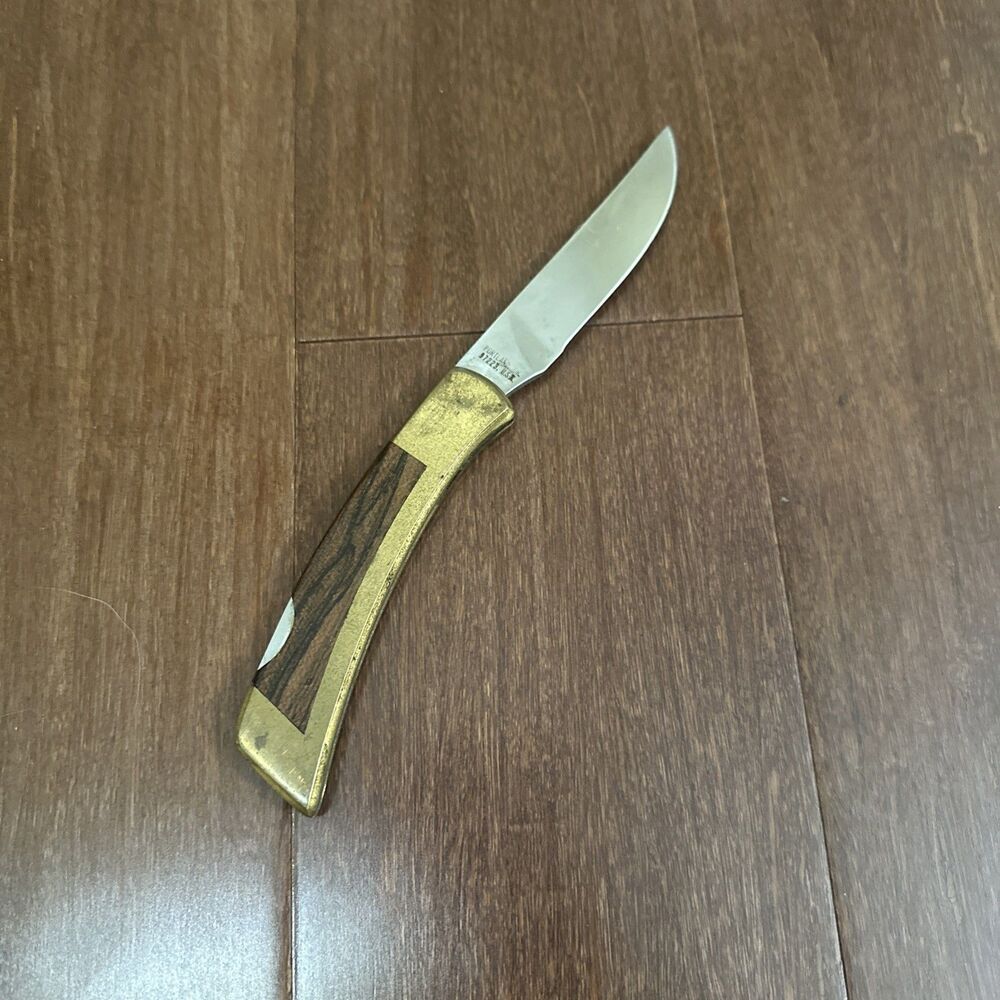 old GERBER SPORTSMAN Portland OR 97223 USA 4-1/2" Lock-Back Pocket Knife Unused